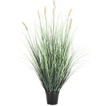 Bizzotto Изкуствено растение pennisetum с ваза, h90 (0173032)