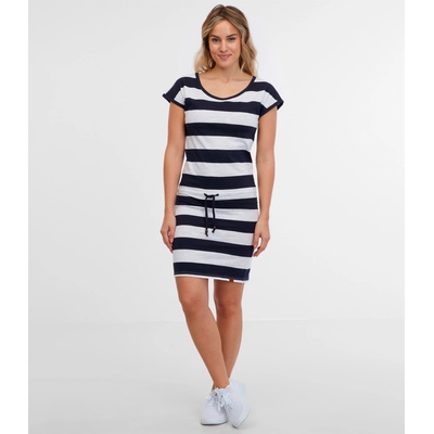 Sam 73 Дамска рокля на райета в бяло и синьо SAM 73 Reyna Sam 73 | Sin | ЖЕНИ | S