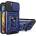 HQWear Кейс с протектор за камера HQWear Hybrid Armor Camshield за iPhone 14 Plus, син (9145576267868)