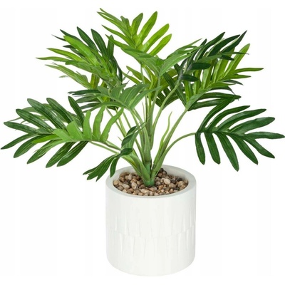 Atmosphera Umělá horská dlaň v květináči ETNIK, 29 cm