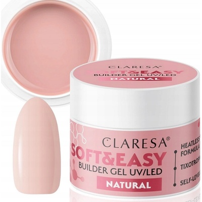 Claresa stavební gel na nehty Natural 90 g