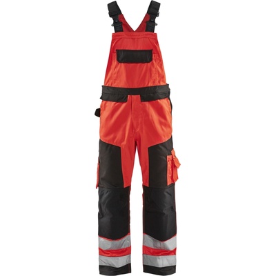 Blåkläder AB 2660 nohavice s laclem Cervená/cerná