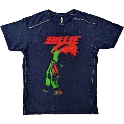 Billie Eilish Hands Face (Wash Collection) Navy Blue L Риза (<![CDATA[BILLIESWASH02MN03]]>)