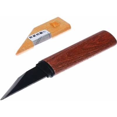 Japonský rezbársky nôž s puzdrom Kiridashi Kogatana - 60 mm