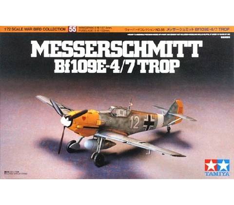 Tamiya Bf 109 E-4/E-7 Trop 1:72