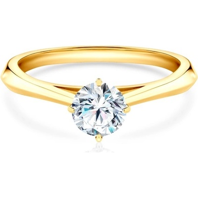 Savicki zásnubní prsten The Light žluté zlato diamant DL R3 1 Z