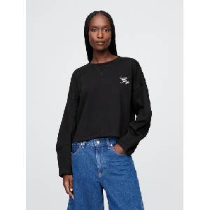 GAP Oversize суитчър VintageSoft GAP GAP | Cheren | ЖЕНИ | XS