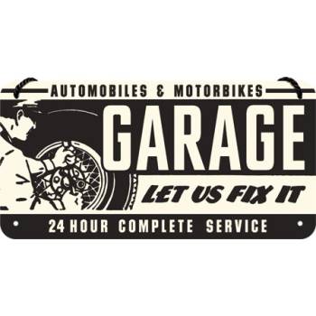 Nostalgic Art Plechová ceduľa Garage