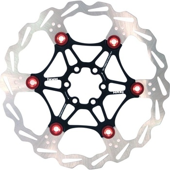 Max1 Alux 6 děr 160 mm černá