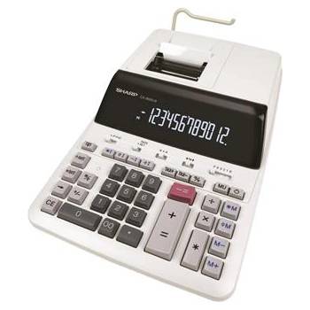 Sharp Калкулатор, лентов, 12 цифри, 2-цветен принтер, sharp "cs-2635lw" cs2635lw (cs2635lw)