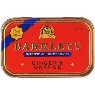 Barkleys dražé s příchutí pomeranče a zázvoru 50 g