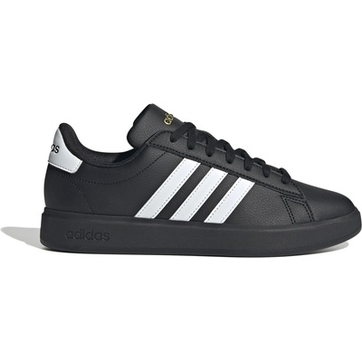 adidas Womens Grand Court Sneakers - Black/White
