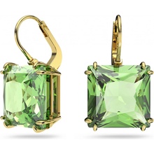 Swarovski visiace náušnice so zelenými kryštálmi Millenia 5636564