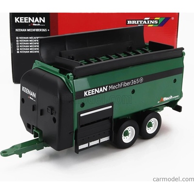 Britains Keenan Trailer Mechfiber 365 Zelená Černá 1:32