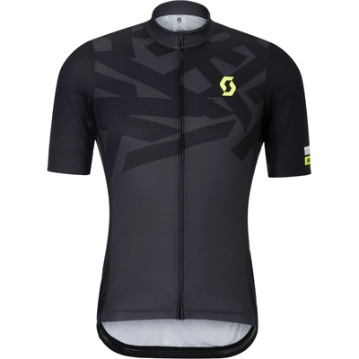 Scott Мъжка фланелка с къс ръкав за колоездене Scott Jersey Rc Endurance S/S Cycling jersey - Black (056-4073-0111)