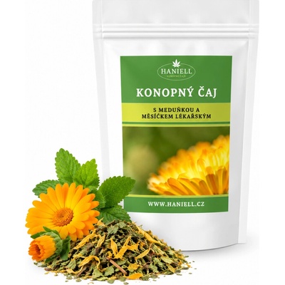 Haniell Čaj Konopný s Meduňkou a Měsíčkem 500 g