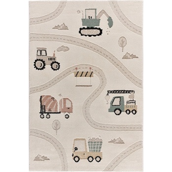 Universal Бежово детско килимче за игра 120x170 cm Clown - Universal (50564)