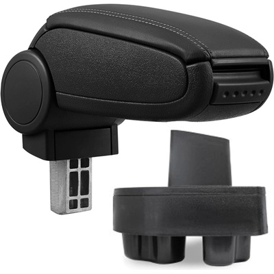 Pro. tec Opel CORSA C подлакътник, черен, еко кожа