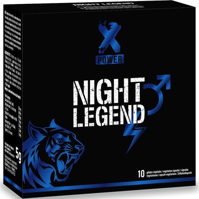 Xpower night legend fast acting stimulant for erection and performance 10 ks