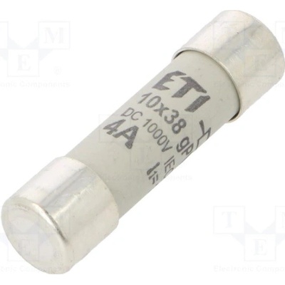 Poistka CH10 PV 10x38 - 4A gPV (1000VDC)