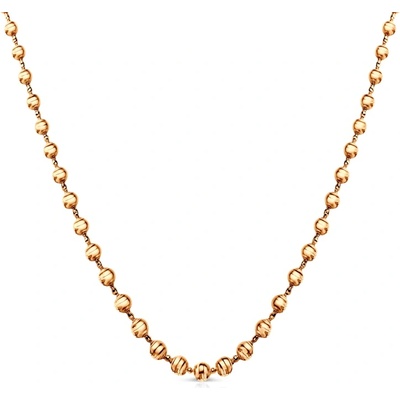 SAVICKI Колие с топчета Savicki: злато, 585