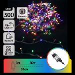 Aigostar - LED RGBY външна коледна гирлянда 300xLED/3, 6W/230V 30m IP44 (AI2125)