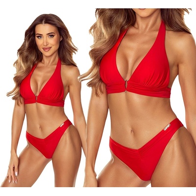 Plavky Gabbiano KELLY-G 01 Bikini so zaväzovaním intense red intenzívna červená