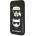 KARL LAGERFELD Гръб Karl Lagerfeld Karl and Choupette Hard Case - Черен за iPhone X / XS