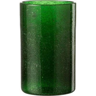 Drink Zelený pohár s bublinkami Long Lisboa Ø8*13cm J Line by Jolipa 500 ml