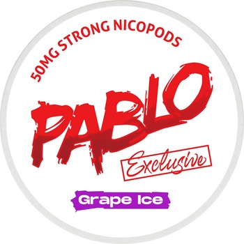 Pablo exclusive grape ice 50 mg/g 20 vrecúšok