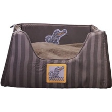 CROCODOG SOFT NEST PET BED ASH