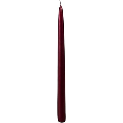 METALIK metalická lesklá 24cm bordó