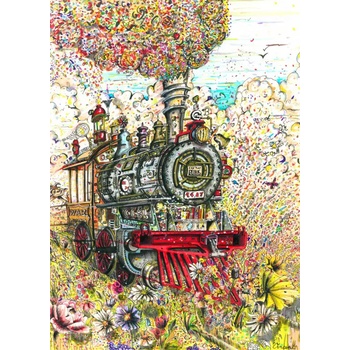 Grafika - Puzzle Full steam ahead - 500 piese