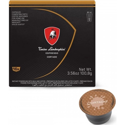 Tonino Lamborghini Cortado кафе капсули Dolce Gusto 16 бр