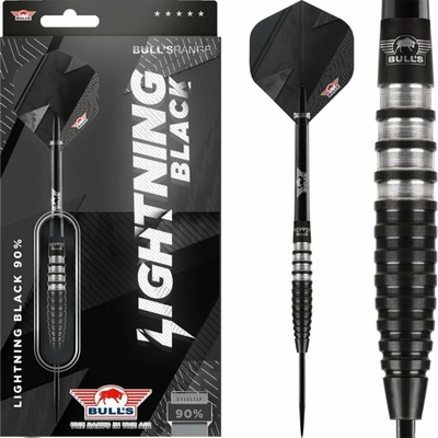 Bull's NL Steel Lightning Black - 21g