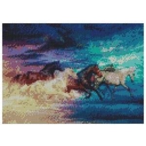 Smart Flamingo Flamingo Line Creative Set Diamond Mosaic 30x40cm Horses 9 (TMR12013)