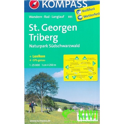Kompass Karte St. Georgen Triberg
