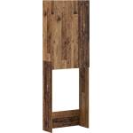 vidaXL Тоалетна Шкаф ARNHEM Старо дърво 66 x 25, 5 x 190 см (896703)