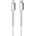 Leki Кабел Leki bycph Pro от USB-C към Lightning, 2m, Бял (9-63)