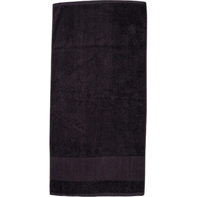 Towel City Osuška TC035 Black 70 x 140 cm