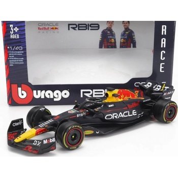 BBurago Model černá Bull Racing F1 RB18 1 Max Verstappen 2022 1:43