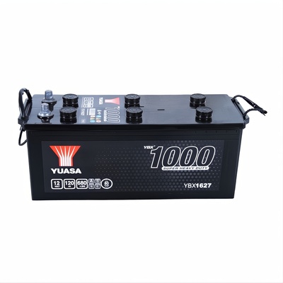 YUASA SHD 120Ah 680A left+ YBX1000/YBX1627