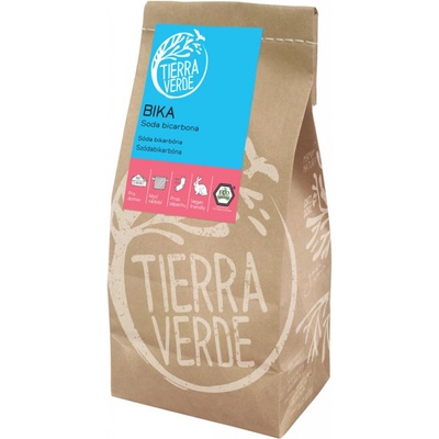 Tierra Verde Bika jedlá soda soda bicarbona hydrogenuhličitan sodný dóza 1 kg