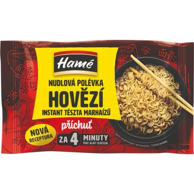 Hamé Instantní nudlová polévka hovězí příchuť 60 g