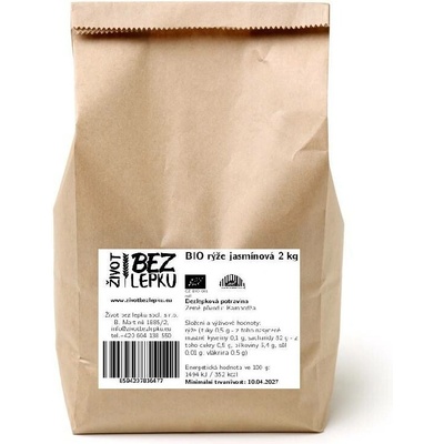 Život bez lepku Jasmínová rýže 2 kg