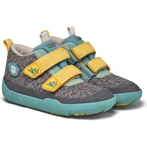 Affenzahn Детски обувки barefoot Affenzahn Kid's Knit Happy Casual shoes - Rhinoceros / Grey - размер 24 (EU) (702-2880-1314)