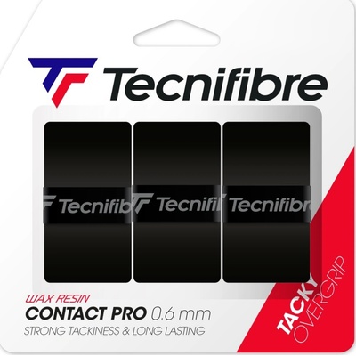 Tecnifibre Pro Contact 3 ks Černá – Hledejceny.cz