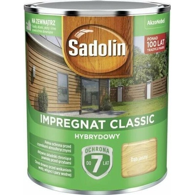 Sadolin SADOLIN IMPREGNÁT CLASSIC HYBRID 7 LET SVĚTLÝ DUB 0,75 l