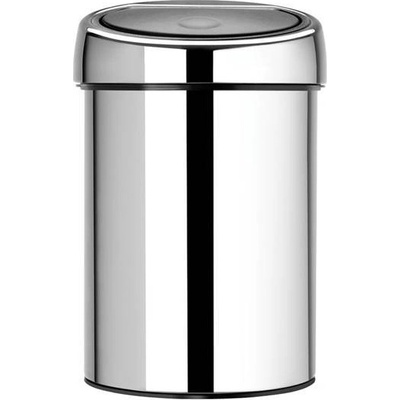 Brabantia 3 л кош за смет в цвят инокс Brabantia от серия Touch Bin (647210)
