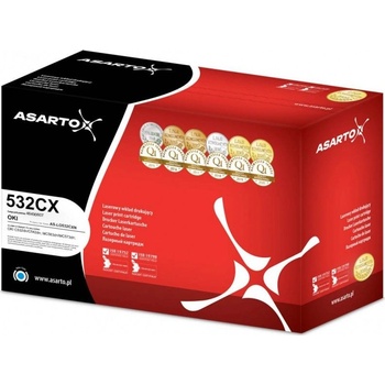Compatible AS-LO532CXN синя касета за принтер, съвместима с OKI (AS-LO532CXN)